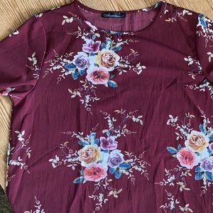Beautiful Floral Print Top